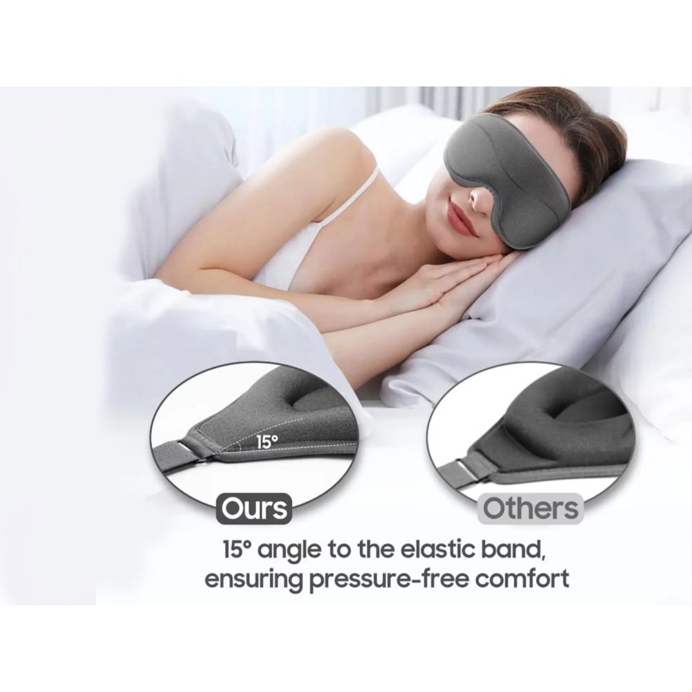 3D Memory Foam Light Blocking Sleeping Eye Mask