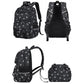 3 Piece Girls School Backpack Set with Lunch Bag Pencil Case