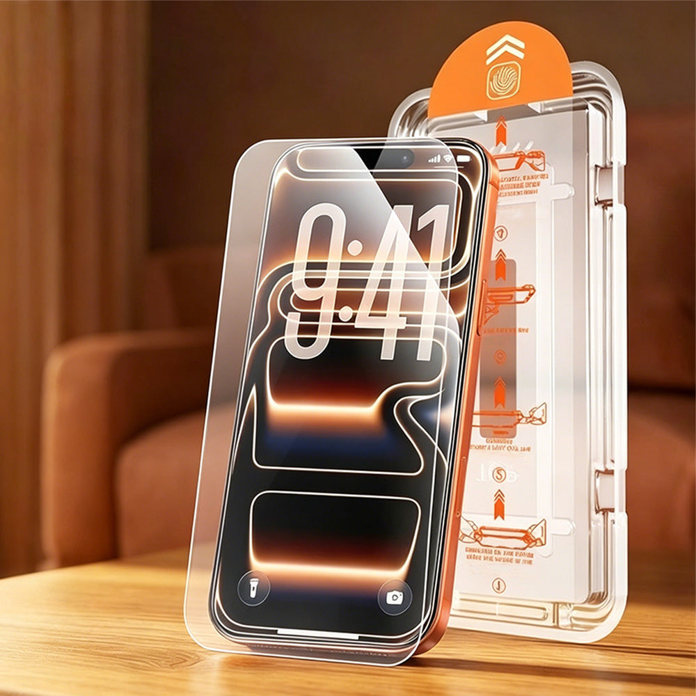 Tempered Glass Screen Protector for iPhone 17 Series High Transparency Anti-Reflective
