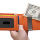 Mens Slim Wallet Leather Money Clip RFID Blocking Front Pocket Bifold Thin Card Holder