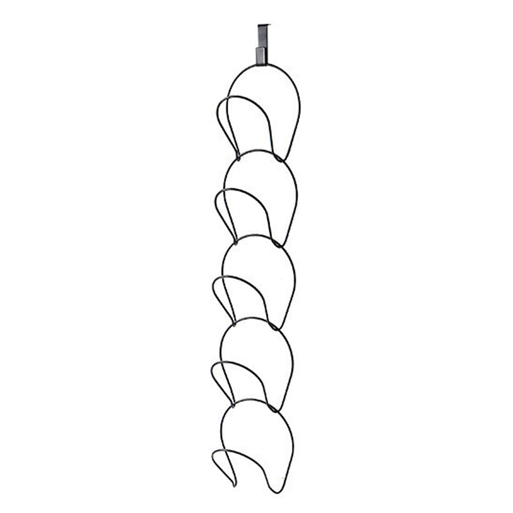 5Pcs Wrought Iron Hat Holder Racks