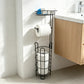 Freestanding Toilet Paper Holder with Storage Basket