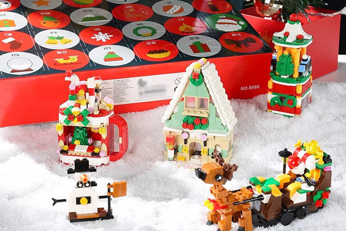 Advent Calendar 2025 Christmas House Mini Building Set