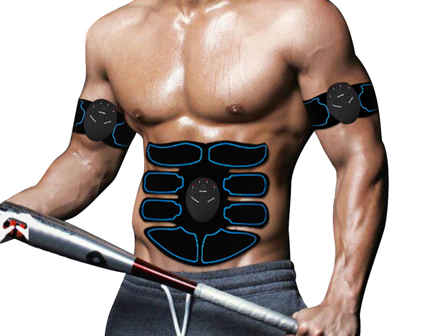 EMS Abdominal Muscle Stimulator Fitness Training Belt