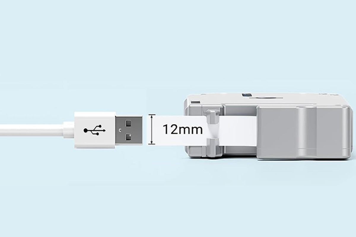 12mm Label Tape Replace for Brother Label Makers MK231