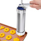 Cookie Biscuit Press Set with 20 Cookie Discs and 4 Icing Tips