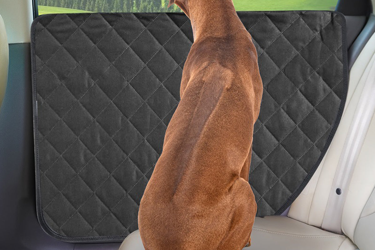 1 Pair Dog Car Door Protector Water Resistant Anti-Scratch Pet Door Guard Cover for SUV Sedan Truck