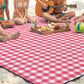 Outdoor Picnic Blanket Splash-resistant Foldable Travel Mat 203x203cm