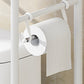 3 Tier Shelf Over Toilet Storage Rack With Paper Holder And Hooks