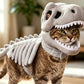 Pet Dinosaur Skeleton Costume Funny Outfit for Cat Small Dog Puppy
