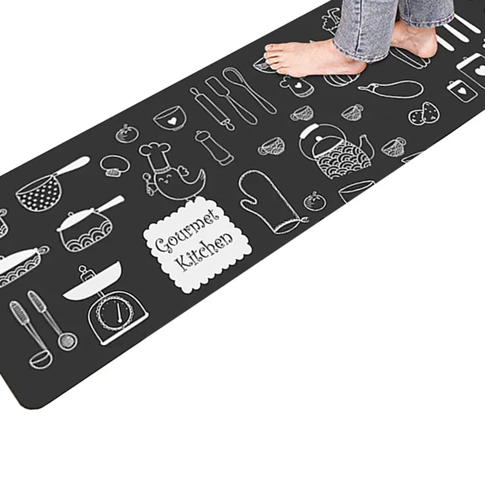 2-Piece Kitchen Floor Mat Set