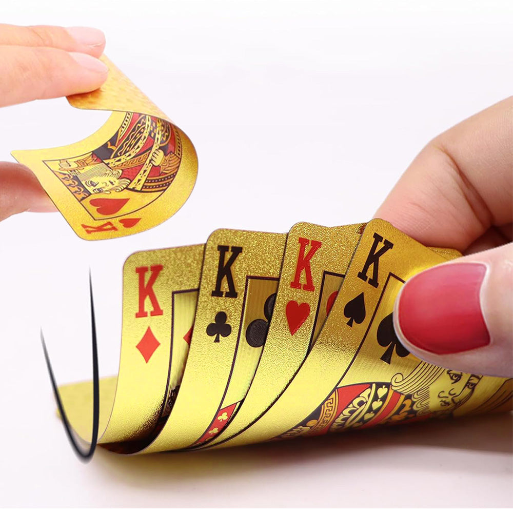 Waterproof Playing Cards Deck of Cards Gift Poker Cards for Party BBQ