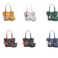 Women's Goyard Inspired Tote Bag with Wallet