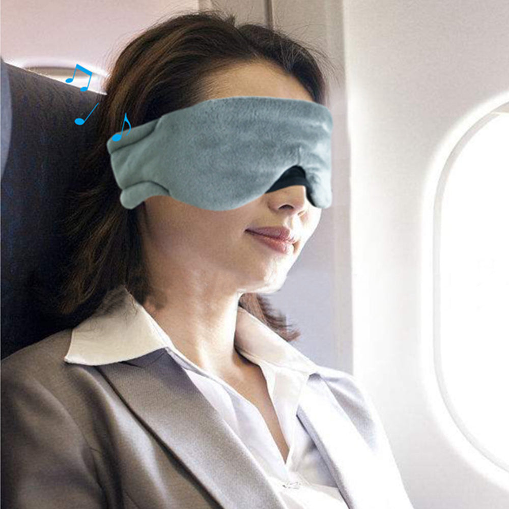 3D Bluetooth Sleeping Mask 5.0 Headphones Headband Portable Rechargeable