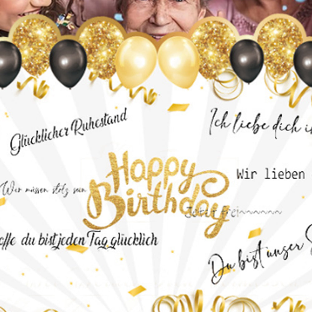 Jumbo Happy Birthday Card for Party Decoration