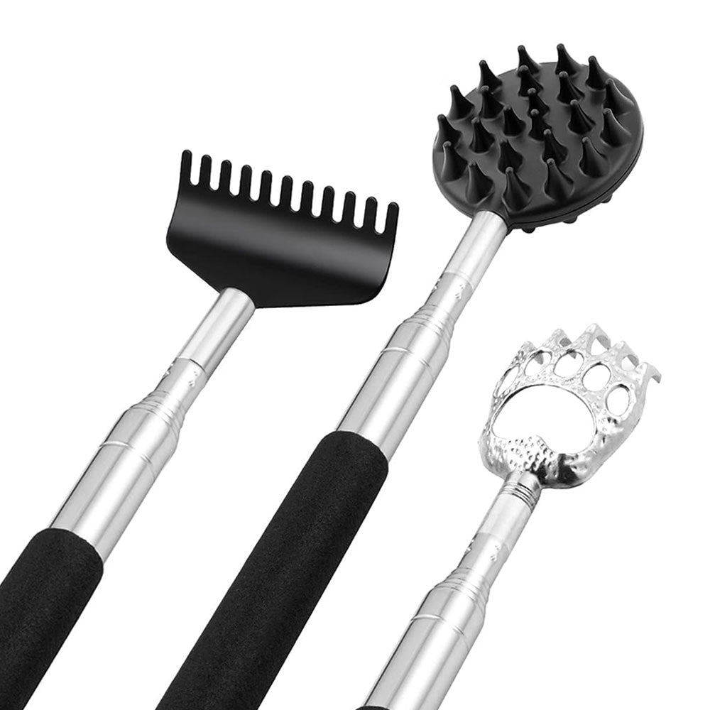 Extendable Back Scratcher Metal Claw Telescoping Backscratcher Massager