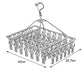 30-50 Pegs Stainless Steel Laundry Sock Underwear Clothes Dryer Rack Hanger
