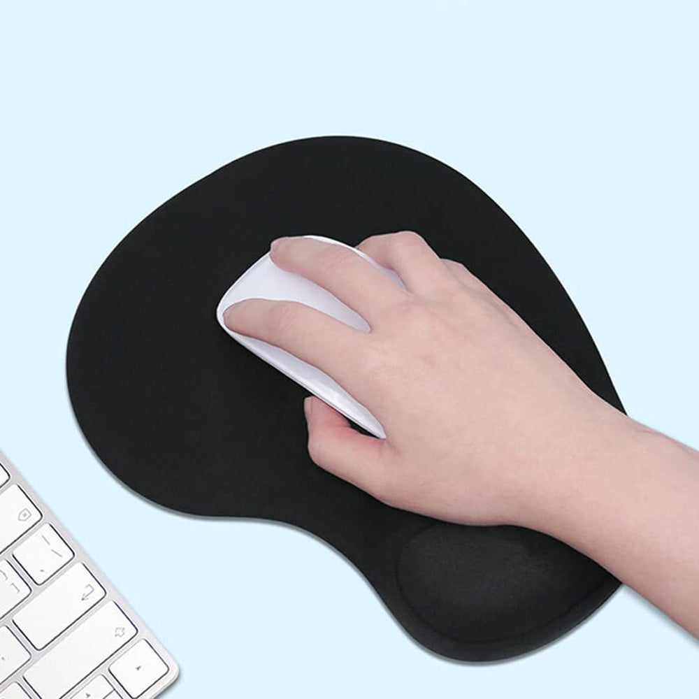 Non Slip Ergonomic Mouse Pad With Wrist Rest Silicone Wrist Support Mouse Mat For Computer