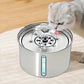 3L Stainless Steel Cat Water Fountain Automatic Electric Pet Drinking Dispenser