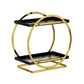 2-Tier Metal Makeup Organizers and Storage