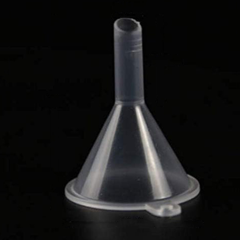 3-Piece 10ml Clear Cosmetic Tube Set with Funnels For Mascara, Lip Gloss & Eyeliner