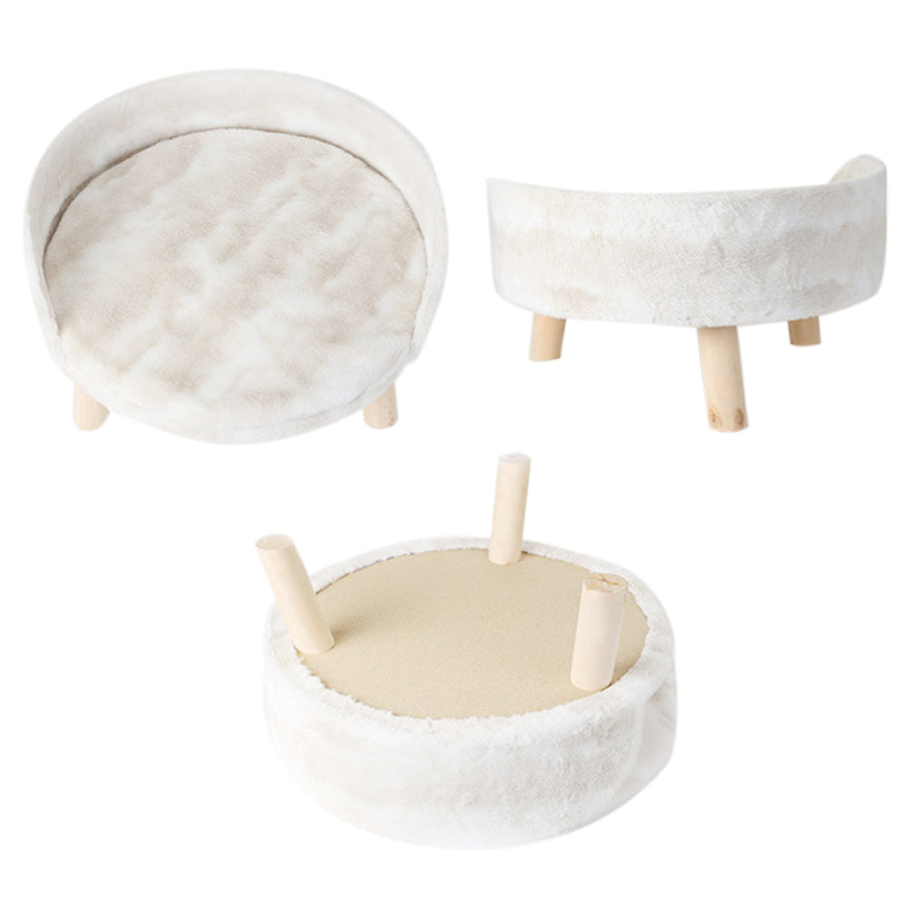 Elevated Dog Cat Bed Sofa Couch Kitten Lounge Raised Pet Bed with Legs