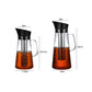Durable Glass Cold Brew Coffee Maker with Airtight Lid