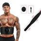 Rechargeable ABS Electric Muscle Stimulator Belt for Training and Pain Relief