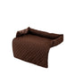 Plaid Water-resistant Sofa Pet Blanket Mat with Pillow
