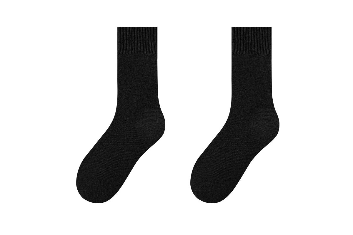 4-Pairs Warm Thermal Socks Women's Winter Fleece Lined Socks Insulated Socks