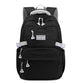 Backpack Solid Teenage Girls School Shoulder Bag Nylon