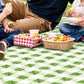 Single Shoulder Picnic Blanket for Outdoor Park Grass Travel Hiking Camping