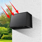 Solar Wall Light 0 to 120 Degree Adjustable Beam Angle for Garden Patio Outdoor Lighting