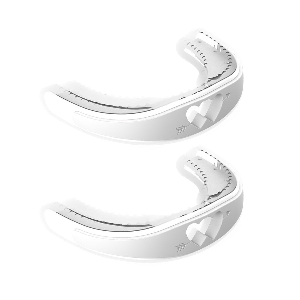 2Pcs Stop Snoring Mouth Guard Aid Mouthpiece Sleep Apnea Bruxism Anti Snore Grinding