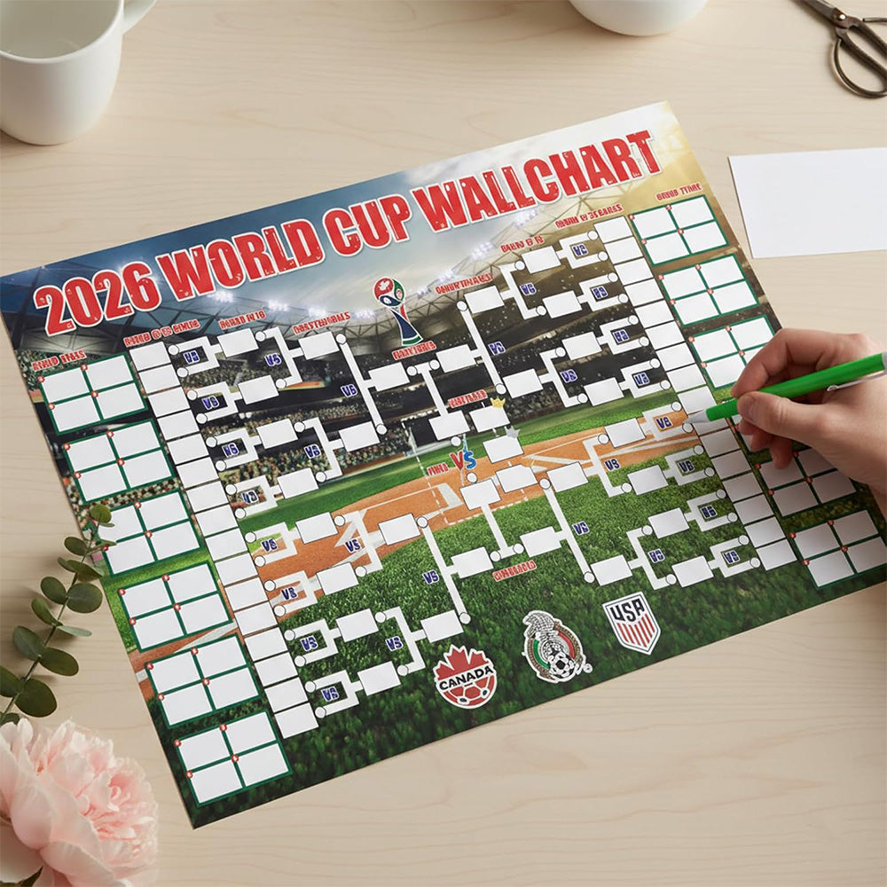 2026 World Cup Backdrop Banner Soccer Party Decoration Fabric Background for Football Theme Event