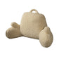 Fluffy Backrest Reading Pillow Neck Lumbar Support Chair Cushion with Arms