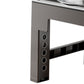 Dog Bowl Stand 5 Height Adjustable Raised Feeder with 2 Stainless Steel Bowls-Black