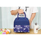 High-Capacity Oxford Cloth Lunch Bag Tote Bag
