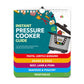 3Pcs Air Fryer Pressure Cooker Magnetic Cooking Guide Booklet