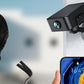 Mini Security Camera with Rotating Lens Motion Detection Auto Night Vision