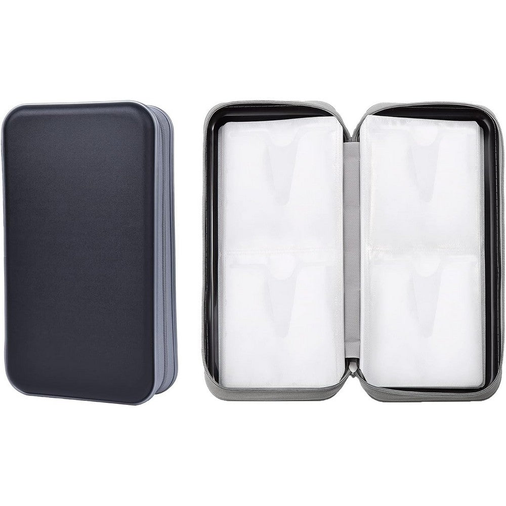 CD Case 96 Capacity CD Holder Case Portable CD DVD Storage Organizer