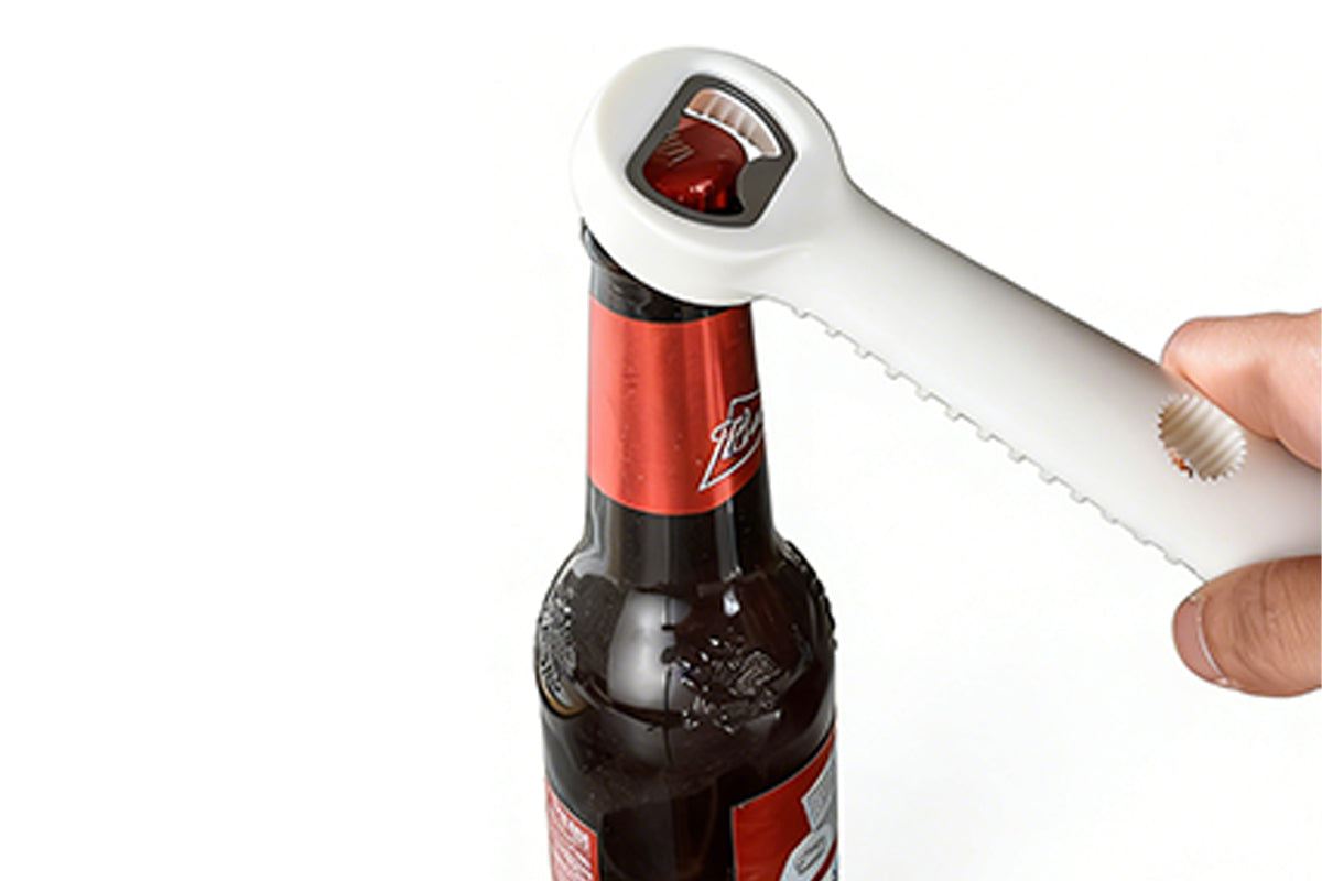 4-in-1 Universal Jar and Bottle Opener Adjustable Cap Opener for Easy Grip