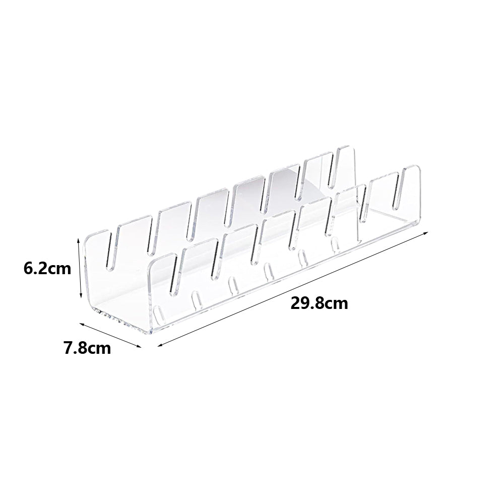 Hat Stand for Baseball Caps Acrylic Hat Organizer for 14 Baseball Caps