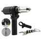 Pop Rivet Gun Tool Riveting Gun Adapter High Hardness 2.4mm 3.2mm 4.0mm 4.8mm for Cordless Drill