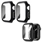 2Pcs Screen Protector Case for Apple Watch Series 10 42mm 46mm-Black