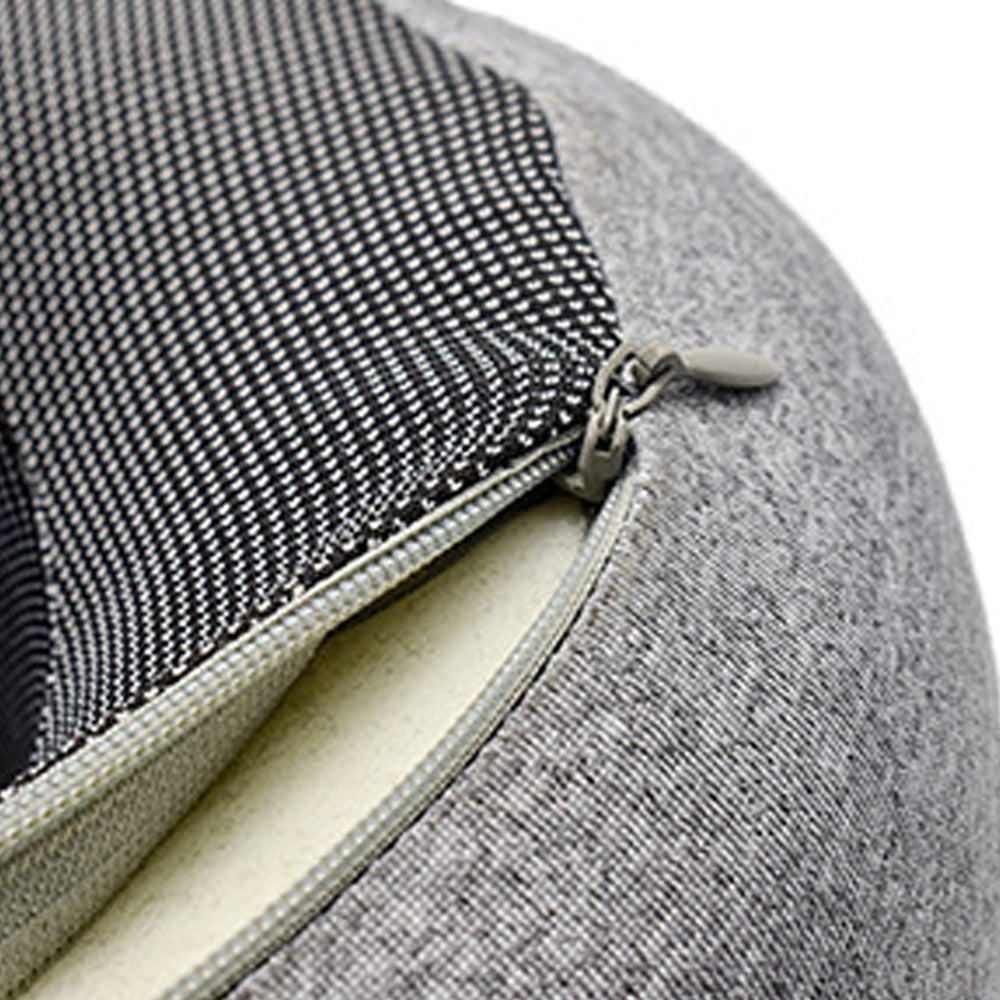 Travel Pillow Memory Foam Neck Pillow Set with Eye Mask Earplugs