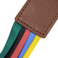 3Pcs PU Leather Ribbon Bookmark
