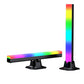 2Pcs Gaming Light Bars Colorful Sound Pickup Lamps RGB Color Changing Atmosphere Lights
