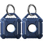 2Pcs TPU Water-Resistant AirTag Protective Cases With Keychain