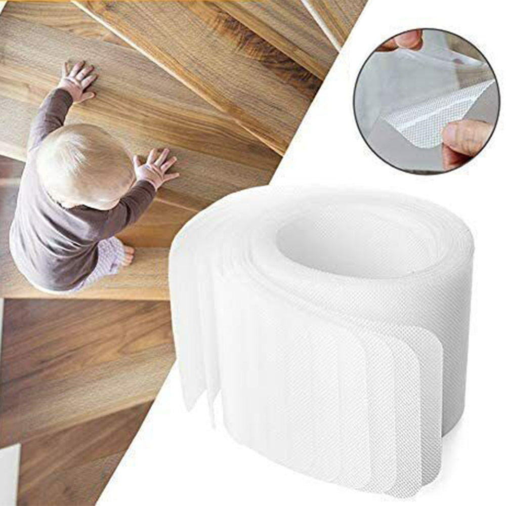 15Pcs Anti Slip Clear Tape Adhesive Stair Mat for Indoor Outdoor